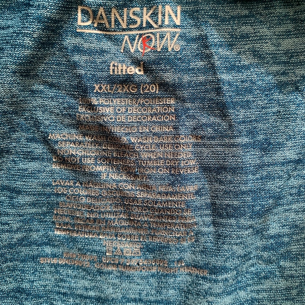 Danskin long sleeve blue